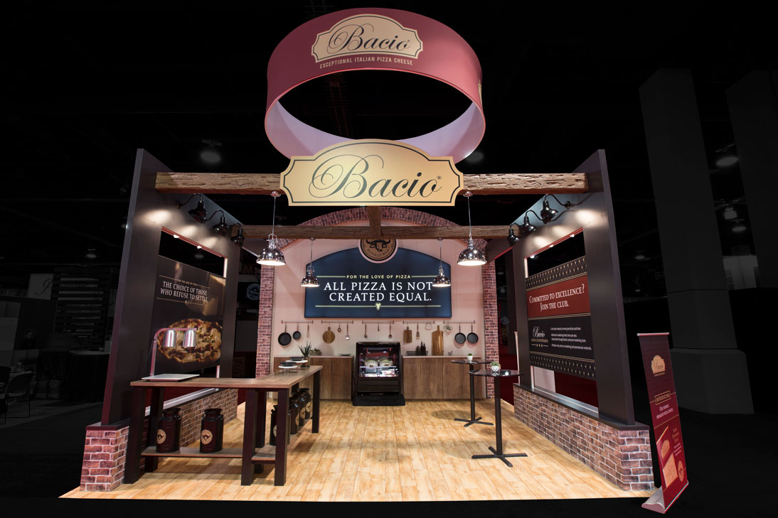 International Pizza Expo Custom Trade Show Exhibit PG Exhibits