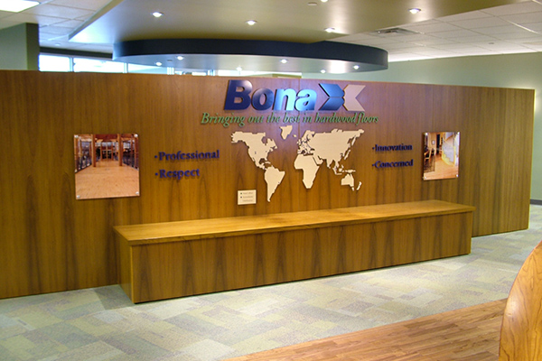 Corporate environment display