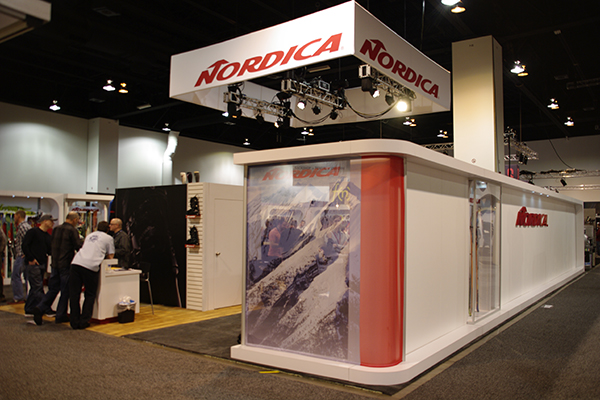 indoor exhibit booth