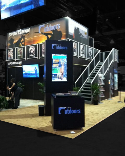 50x50 Trade Show Display Sportsman