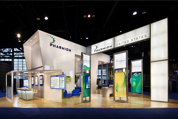 Pharmion 60x60 Custom Exhibit