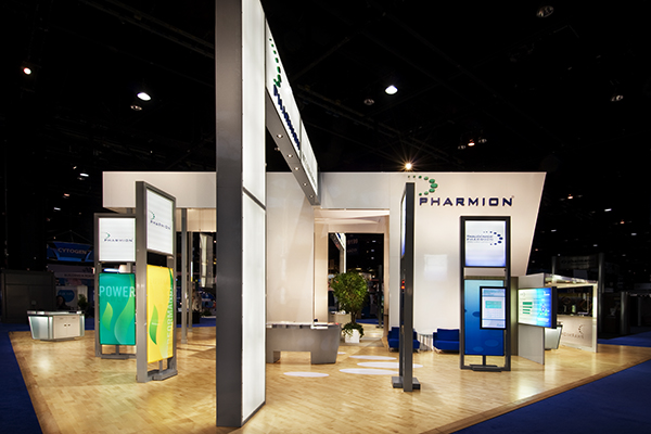 Pharmion 60x60 Custom Exhibit