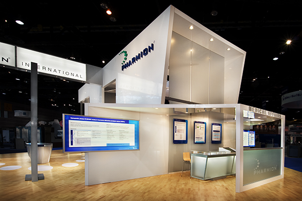 Pharmion 60x60 Custom Exhibit