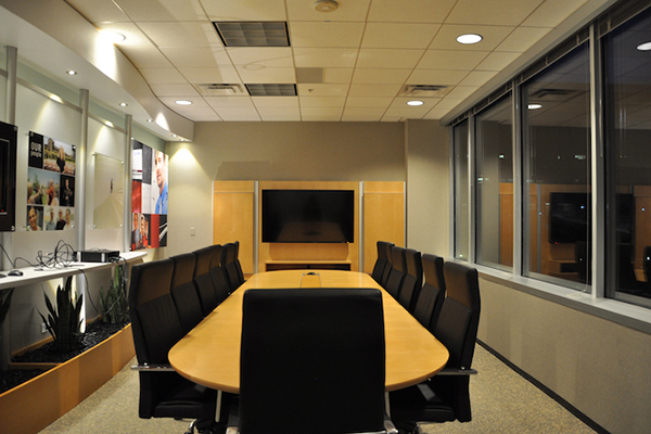 Corporate environment conference room