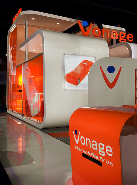 Vonage Las Vegas Trade Show Exhibit