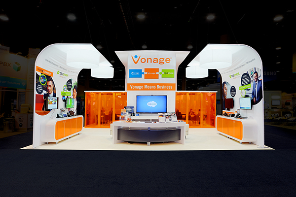 Enterprise Connect Custom Trade Show Exhibit