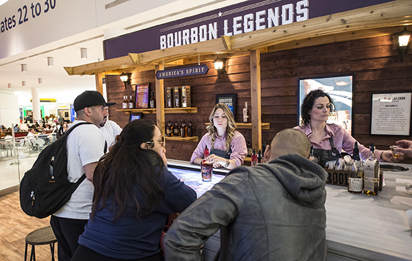 Bourbon Legends trade show exhibit