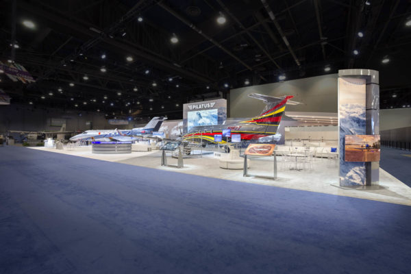 Pilatus Trade Show Exhibit