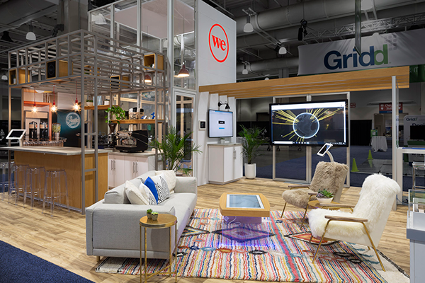 WeWork Exhibit at CoreNet Global 2018